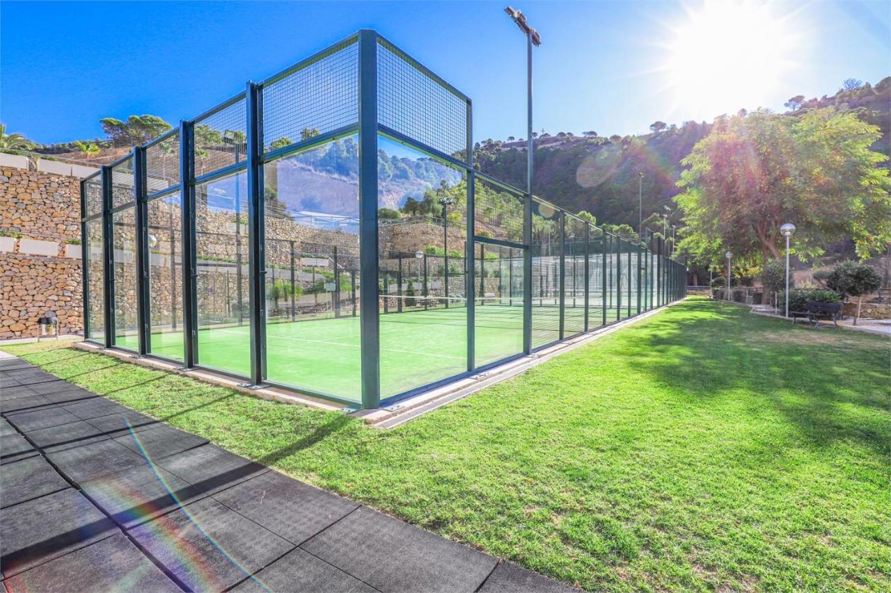 Apartamento familiar con terraza privada, parking gratuito y WiFi Benidorm Exterior foto
